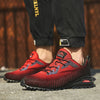Men's Trail Running Shoes Outdoor Lightweight Non Slip Hiking Sneakers For Walking Fashion Camping Trekking Athletic Footwear