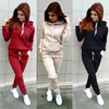 Casual Sports Tracksuits Athletic Ladies Baseball Uniforms Girl Matching Sportwear Outfits Womens Hoodies Sweatpants Sets S-5XL