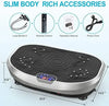 Plate Exercise Machine Whole Body Workout Vibrate Fitness Platform Lymphatic Drainage Machine for Weight Loss Shaping Toning Wel